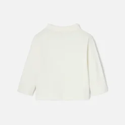 Baby boy ceremony cardigan