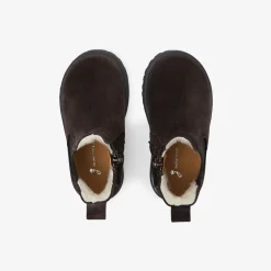 Baby boy Chelsea boots with fur