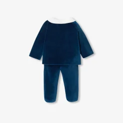 Baby boy comfort set in velvet