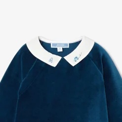 Baby boy comfort set in velvet