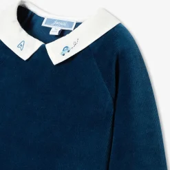 Baby boy comfort set in velvet