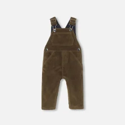 Baby boy corduroy overalls
