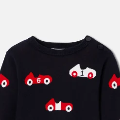 Baby boy cotton sweater
