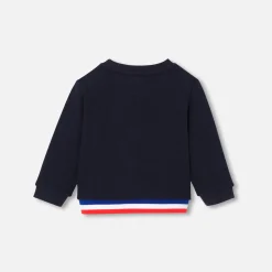 Baby boy fleece sweatshirt