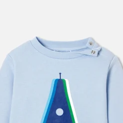 Baby boy fleece sweatshirt