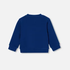 Baby boy fleece sweatshirt