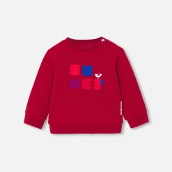Baby boy fleece sweatshirt