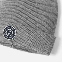 Baby boy fleece-lined hat