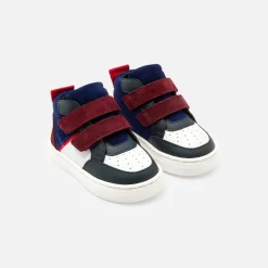 Baby boy high-top sneakers