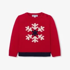 Baby boy intarsia snowflake sweater