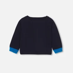 Baby boy jersey cardigan