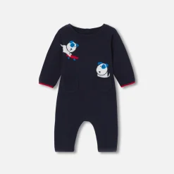 Baby boy knitted jumpsuit