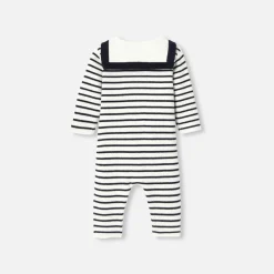 Baby boy knitted jumpsuit