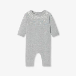 Baby boy knitted jumpsuit