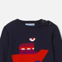Baby boy knitted sweater