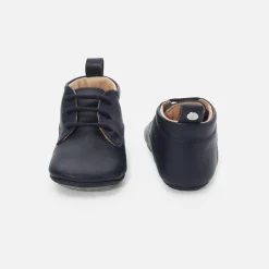 Baby boy leather slippers