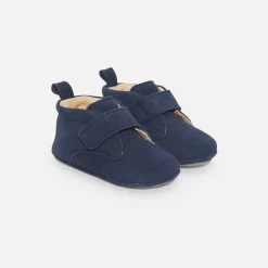 Baby boy leather slippers