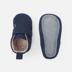 Baby boy leather slippers