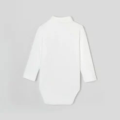 Baby boy Oxford collar bodysuit