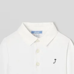 Baby boy Oxford collar bodysuit