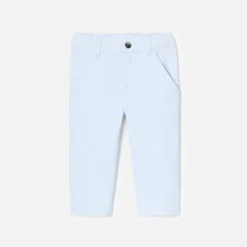 Baby boy pants in twill