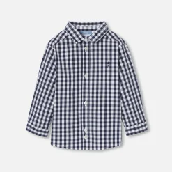 Baby boy plaid shirt