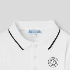 Baby boy polo bodysuit