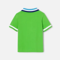 Baby boy polo shirt in cotton piqué