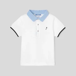 Baby boy short-sleeve polo shirt