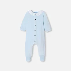 Baby boy velvet pajamas