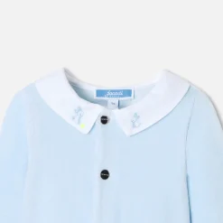 Baby boy velvet pajamas