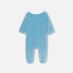 Baby boy velvet pajamas