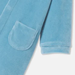 Baby boy velvet pajamas
