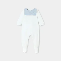 Baby boy velvet pajamas