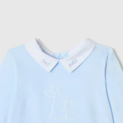 Baby boy velvet pyjamas