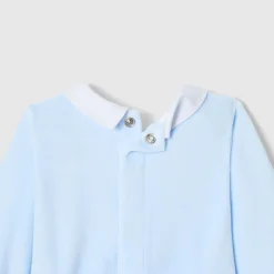 Baby boy velvet pyjamas