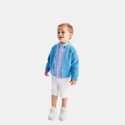 Baby boy zip-up sweatshirt