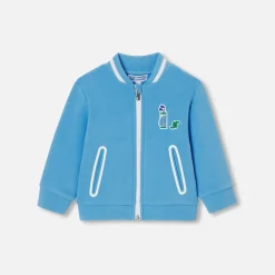 Baby boy zip-up sweatshirt