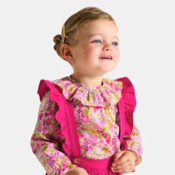 Baby girl blouse in Liberty fabric