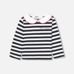 Baby girl Breton tee