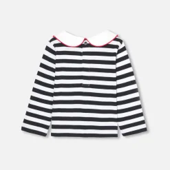 Baby girl Breton tee