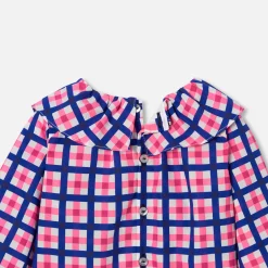 Baby girl checked blouse