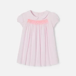 Baby girl dress with balloon sleeves