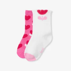 Baby girl duo of socks