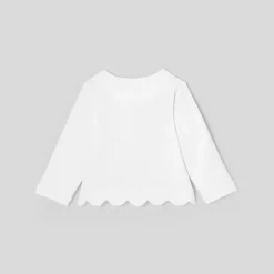 Baby girl fleece cardigan