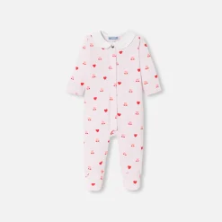 Baby girl fleece pajamas
