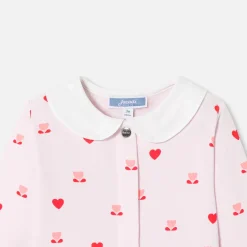 Baby girl fleece pajamas