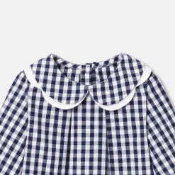 Baby girl gingham blouse