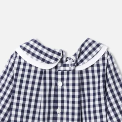 Baby girl gingham blouse