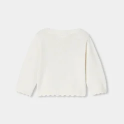 Baby girl jersey cardigan